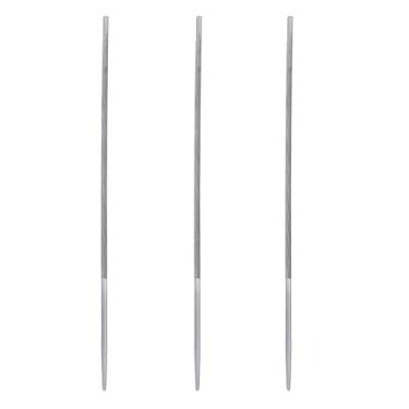 Imagem de Lixas de afiar motosserra, Yangsense de alta dureza, afiador de serra de corrente de 4 mm resistente ao desgaste, 3 peças redondas para corrente, lixa de serra de corrente