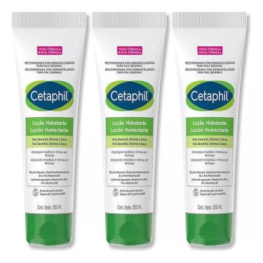 Imagem de Kit 3 Cetaphil Pele Normal, Seca e Sensível 200ml cada