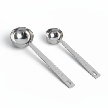 Imagem de Conjunto de Colher Dosadora Para Café em Aço Inoxidável - ILC - Ilovec