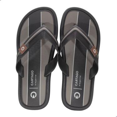 Imagem de Chinelo Masculino Cartago 12571 Preto Maiorca Iii