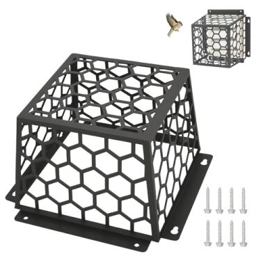 Imagem de Tampa de ventilação do protetor de exaustão da secadora 17 cm C x 13 cm L x 13 cm A de aço inoxidável