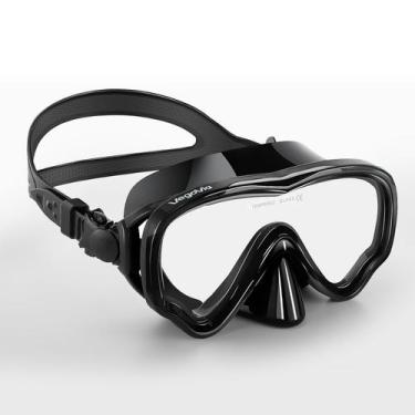Imagem de Máscara de mergulho VegoVia Adult Swim Goggles HD Clear Nose Cover