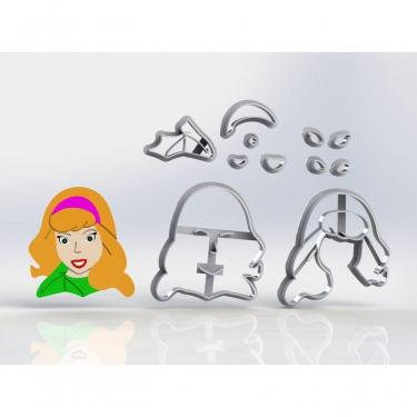 Imagem de Cortador Scooby Doo- Daphne Modular 6 Cm