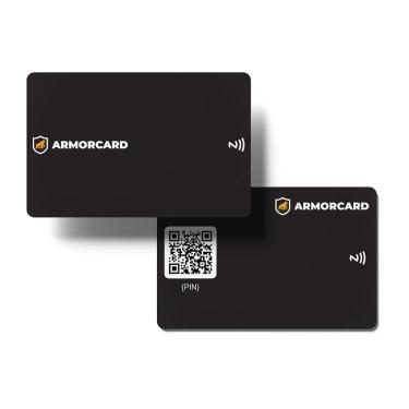 Imagem de Cartão de Visita Digital -  ArmorCard - Gshield - Compartilhe seus contatos por NFC ou Qrcode