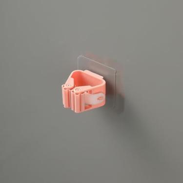 Imagem de Pacote com 3 adesivos para esfregão e vassoura, suporte de parede, lavanderia, garagem, armazenamento, cozinha, jardim, organizador de ferramentas