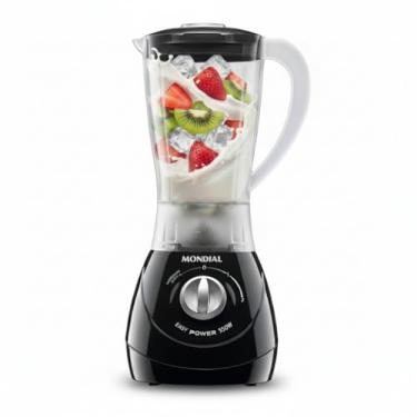 Imagem de ​LIQUIDIFICADOR MONDIAL EASY POWER 550W 1,9L COM 2 VELOCIDADES E FUNÇÃO AUTOLIMPANTE E PULSAR L-550-B