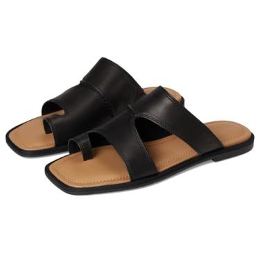 Imagem de UGG Sandália rasteira feminina Matira, Couro preto, 36
