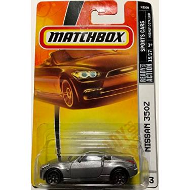 Imagem de Mattel Matchbox 2007 MBX Sports Cars 1:64 Scale Die Cast Metal Car # 23 - Metallic Gray Sport Coupe Nissan 350Z