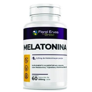 Imagem de Melato nina Triptofano 60 Cápsulas 500 mg Suplemento Sono + Vitaminas 