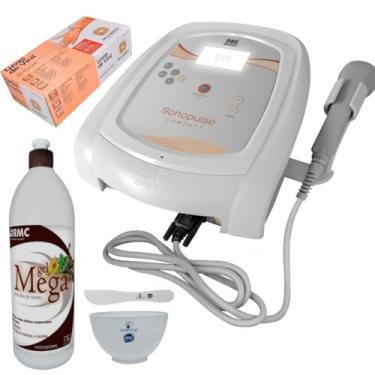 Imagem de Conjunto Aparelho Sonopulse Comp. 1com Gel e Acessórios Ibramed