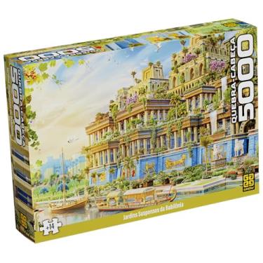 Imagem de Quebra-Cabeça 5000 Peças - JARDINS SUSPENSOS DA BABILÔNIA - Grow