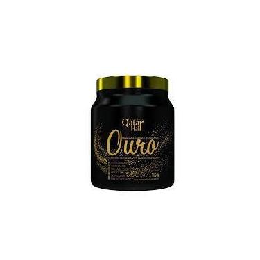 Imagem de Máscara Capilar Banho De Ouro Qatar Hair 6 Beneficios 1kg