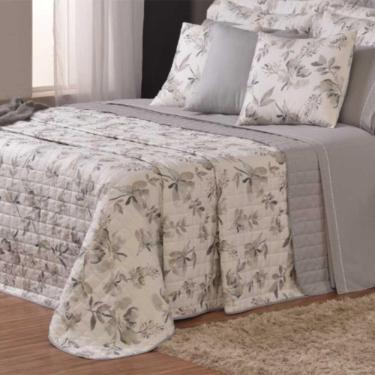 Imagem de Kit Cobre Leito Colcha Tunes King 3 Peças Estampado 180 Fios Capri 100% Poliéster