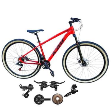 Imagem de Bicicleta Ksw Xlt Aro 29 21v Cambios Trocadores Pedivela Catraca SHIMA