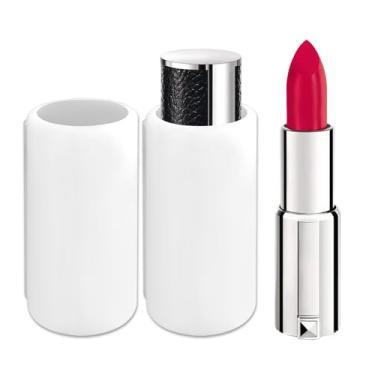 Imagem de Lyxheth 2 peças de suporte de protetor labial de carro, suporte de batom para carro, suporte de batom de veículo, protetor labial universal, sem derretimento, acessórios para interiores de carro