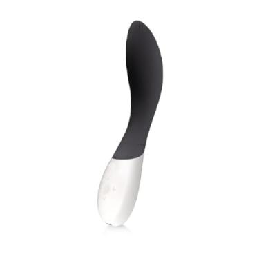 Imagem de Vibrador Interno com Movimento Ondulante, Recarregável e Resistente à Água - Mona Wave - Dildo (Preto)