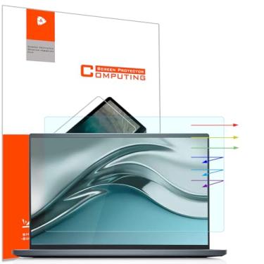 Imagem de YINOVEEN Protetor de tela antiluz azul de 14 polegadas para laptop Lenovo Flex 5 14/Yoga 7i 14/Slim 7i 14/Yoga 9i 35.6 cm com proporção de 16:10, película de filtro de tela de proteção para os olhos