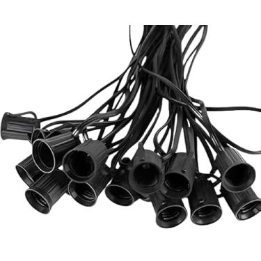 Imagem de Varal De Luzes 10 Metros Cordão Área Externa Jardim varal de led Iluminação Decorativa para Festas, Varanda e Quintal