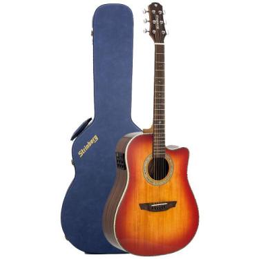 Imagem de Violão Strinberg DD5SC CB Cherry Burst Linha Diamond De Aço C/ Case, U