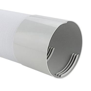 Imagem de Acoplador de mangueira de exaustão CA portátil | Conector de porta de ar condicionado | Acessórios de exaustão de substituição do acoplador de ventilação para sistemas HVAC