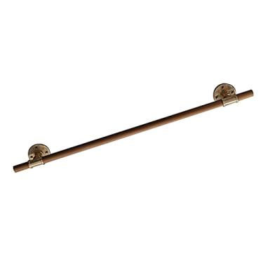 Imagem de Corrimãos de escada antiderrapantes de madeira maciça de madeira natural, uso doméstico contra a parede, grades internas do sótão para idosos, hastes de suporte de corredor (tamanho: 200 cm)