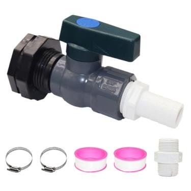 Imagem de Torneira de água ao ar livre, desviador de calha de barril de chuva, PVC, adaptador à prova de vazamento para torneiras de 3/10.2 cm de diâmetro, sistemas de irrigação, aquários, uso interno e externo