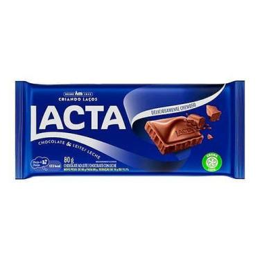 Imagem de Chocolate ao Leite Lacta 80g