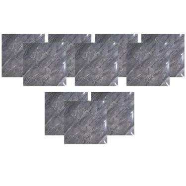 Imagem de Placa Adesiva Marmore 3D Kit 10 uni Ambiente Moderno Obra Reforma Casa