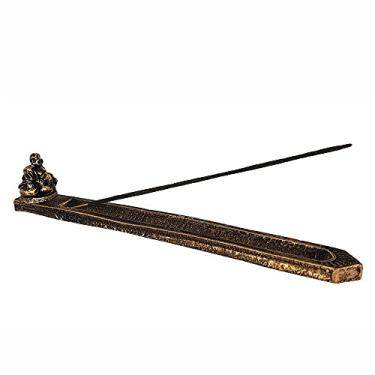 Imagem de Incensário vareta Buda Chinês porta incenso resina barra