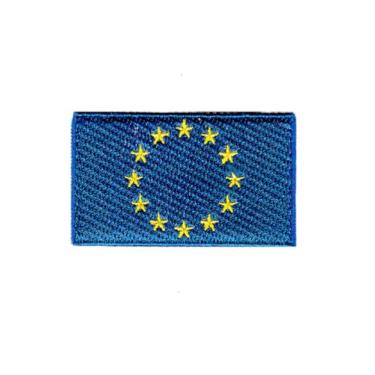 Imagem de Ruoming 1 PÇ Bandeira Multinacional 1 Patches Passar a Ferro ou Costurar Bordado Tático Militar Nacional Multinacional (UE)