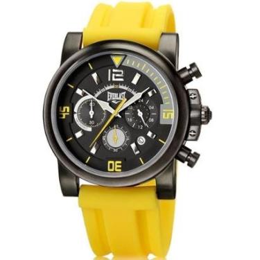 Imagem de Relógio Everlast Masculino Silicone A Prova D'Agua Moderno-Masculino