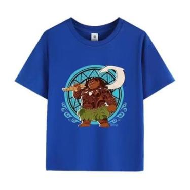 Imagem de Camiseta Infantil Anzol de Maui Semideus Filme Moana Disney-Unissex