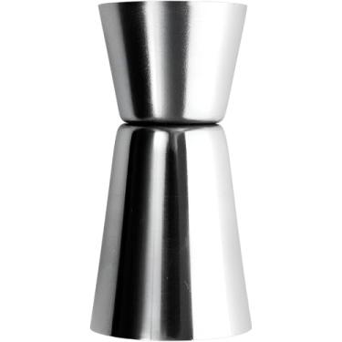 Imagem de Dosador Duplo 25ml 50ml Inox para Bebidas Medidor