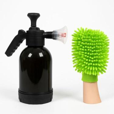 Imagem de Pulverizador Manual Portatil + Luva Pano Limpeza - Snow Foam Pulveriza