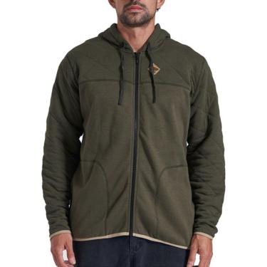 Imagem de Moletom Canguru Hurley Chateau Quilted Full Zip M-Masculino