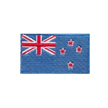 Imagem de Ruoming 1 PÇ Bandeira Multinacional 1 Patches Passar a Ferro ou Costurar Bordado Tático Militar Nacional Multinacional Patch (Nova Zelândia)
