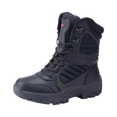 Imagem de Botas De Neve Masculinas Antiderrapantes De Cano Alto Para Caminhada, 