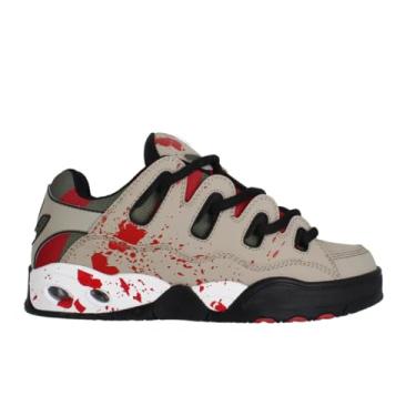 Imagem de Osiris Tênis de skate masculino D3 Og, Castanho-acinzentado/oliva/gotejamento, 41