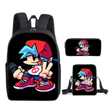 Imagem de Conjunto de mochilas Fridays Nights Funkins Anime, 3 unidades para crianças