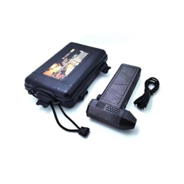 Imagem de Soprador de Ar Portátil Alta Potência com Ventilador Turbina Potente Compresso 110 000 RPM Compacto 8 000mAh Ideal para Limpeza Teclados Áreas Computadores Carros Residencial