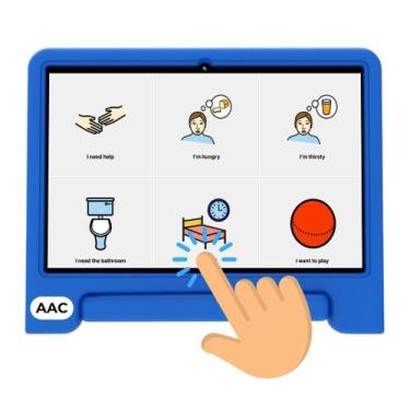 Imagem de Tablet AAC TalkingTiles Talking Tiles 256 GB de memória branca - Marca