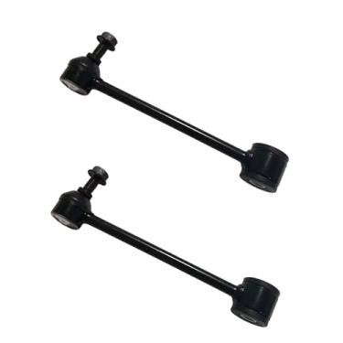 Imagem de K6700 2 peças estabilizador frontal barra oscilante terminais para Jeep Wrangler/JK, 02-20 Cadillac Escalade, 00-20 GMC Yukon/XL, 03-09 Hummer H2,00-20 Chevy Avalanche Suburban Tahoe