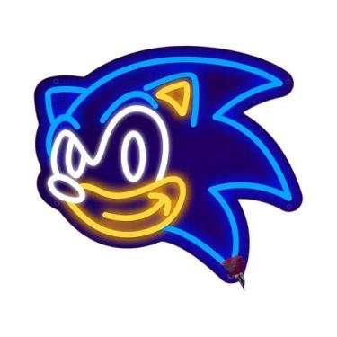 Imagem de Letreiro Neon De Anime Para Quarto Infantil, Luz LED Dimmerizável Alim