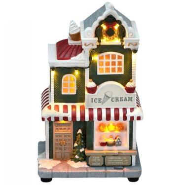 Imagem de Cenario Musical com Luz Sorveteria 23cm Espressione