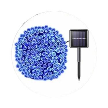 Imagem de Luzes De Cordão Solares À Prova d'Água Para Exterior, 8 Modos Para Dec