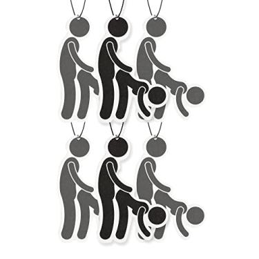 Imagem de Fresheners Aromatizador de ar para carro adulto divertido pacote com 6 óleos essenciais