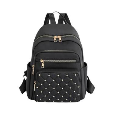Imagem de Mochila Grande De Nylon Feminina, Bolsa De Moda Para Viagem E Escola, 
