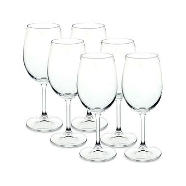 Imagem de Conjunto de Taças para Vinho Tinto Bohemia Anna 450 ml em Cristal Ecológico  6 Peças