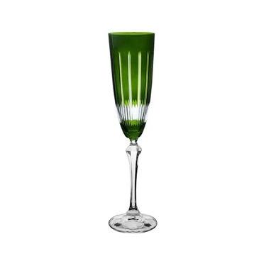 Imagem de Taça para Champanhe Bohemia Elizabeth Verde - 190ml
