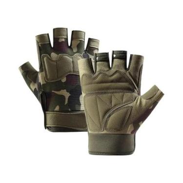 Imagem de Luvas Táticas Unissex Para Motocicleta Ao Ar Livre, Militares, De Comb